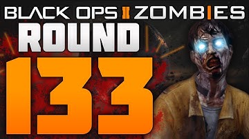 Black Ops 2 Zombies Round 133 World Record TranZit Gameplay (BO2 Zombies Tips / Strategy)