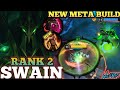 SWAIN HYPER CARRY MVP PLAY! NEW BROKEN META BUILD - TOP 2 GLOBAL SWAIN BY falled10 - WILD RIFT