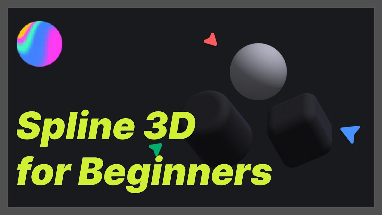 Spline 3D tutorial 01: How To Use Spline To Create 3D Model For ...