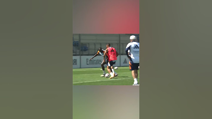 Los DOS GOLES de KYLIAN MBAPPÉ en el ENTRENAMIENTO
