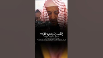 ﴿ إِنَّا نَخَافُ مِنْ رَبِّنَا يَوْمًا عَبُوسًا قَمْطَرِيرًا ﴾ تلاوة آسرة خاشعة للشيخ هاني الرفاعي 🖤