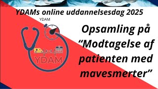 "Opsamling på udd. dag om patienten med akutte abdominale smerter" - YDAM - 2025