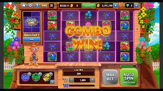 Badge Tutorial: Lily of The Valley in Pogo Slots
