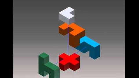 Puzzle Cube Animation: More Views (IED)