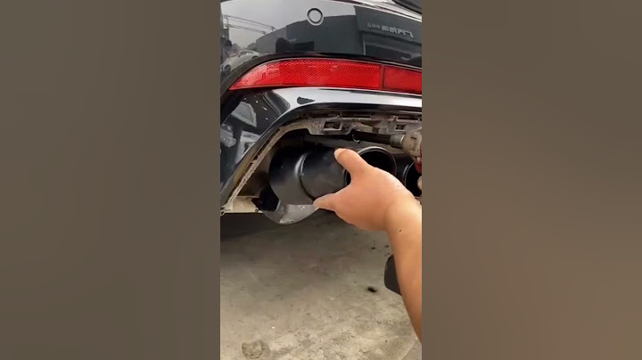 Audi A6 C8 2019 modified S6 diffuser exhaust