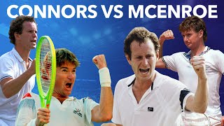 Best of Jimmy Connors vs John McEnroe at the US Open