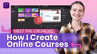How to Create Online Course Videos | Meet the Creator @veronika_languagediaries