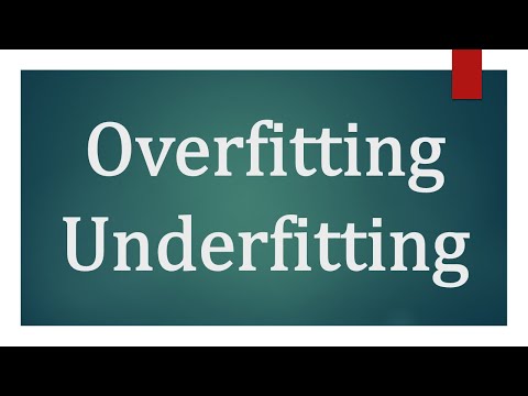 Overfitting And Underfitting In Machine Learning