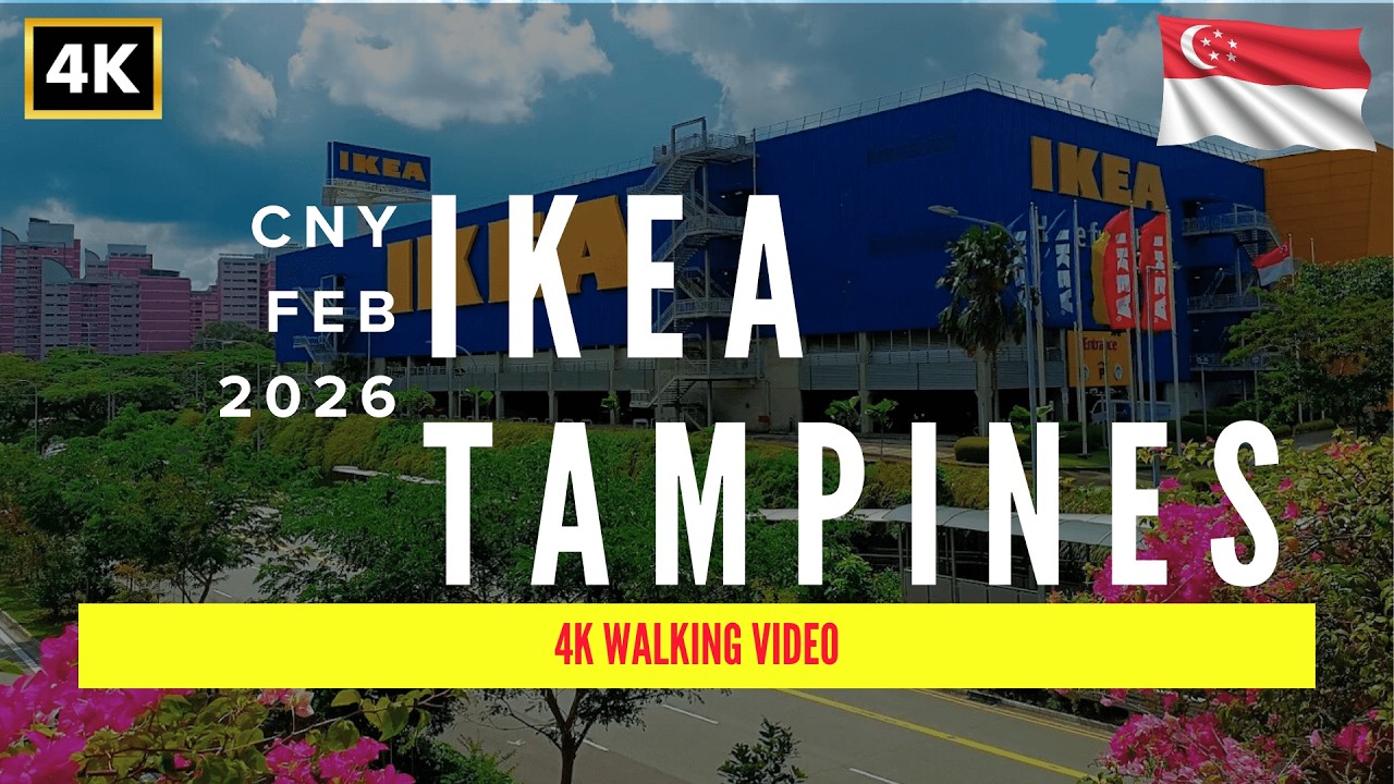 IKEA Tampines CNY 2026 🏮 | A Festive 4K Singapore Walking Tour