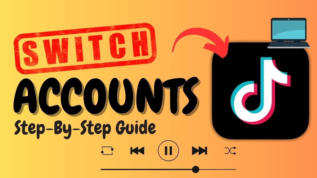 How To Switch Accounts On TikTok PC - Full Guide (2025) - YouTube