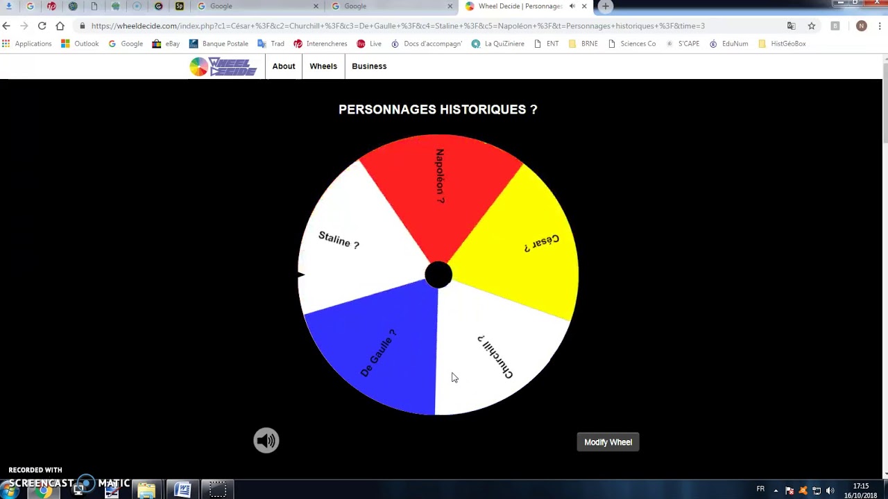 Tutoriel Wheeldecide tirage Al atoire Par Roue De La Fortune YouTube Tutoriel Wheeldecide tirage Al atoire Par Roue De La Fortune YouTube