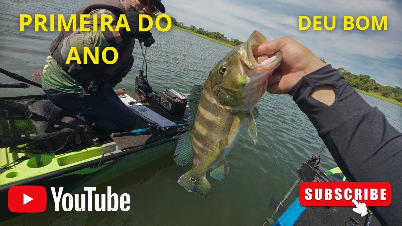 PRIMEIRA PESCARIA DO ANO, ACHAMOS VÁRIOS CARDUMES E DEU MUITO BOM 