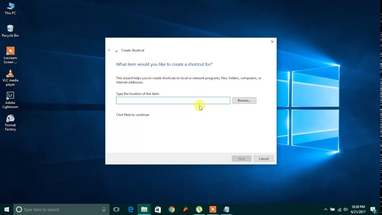 How to Create Shortcut Option of Recent Items on Desktop - YouTube
