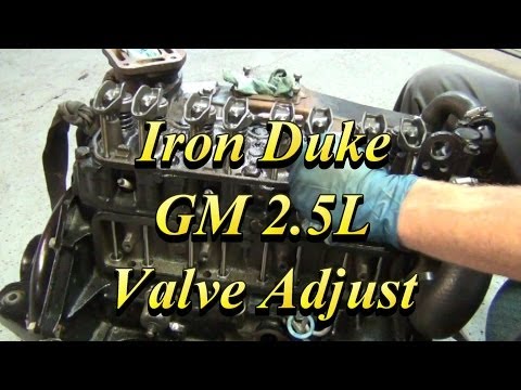 GM 2.5L Iron Duke Valve Adjustment