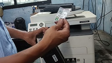 Pantum M7105DN printer toner life end 3001 error solution