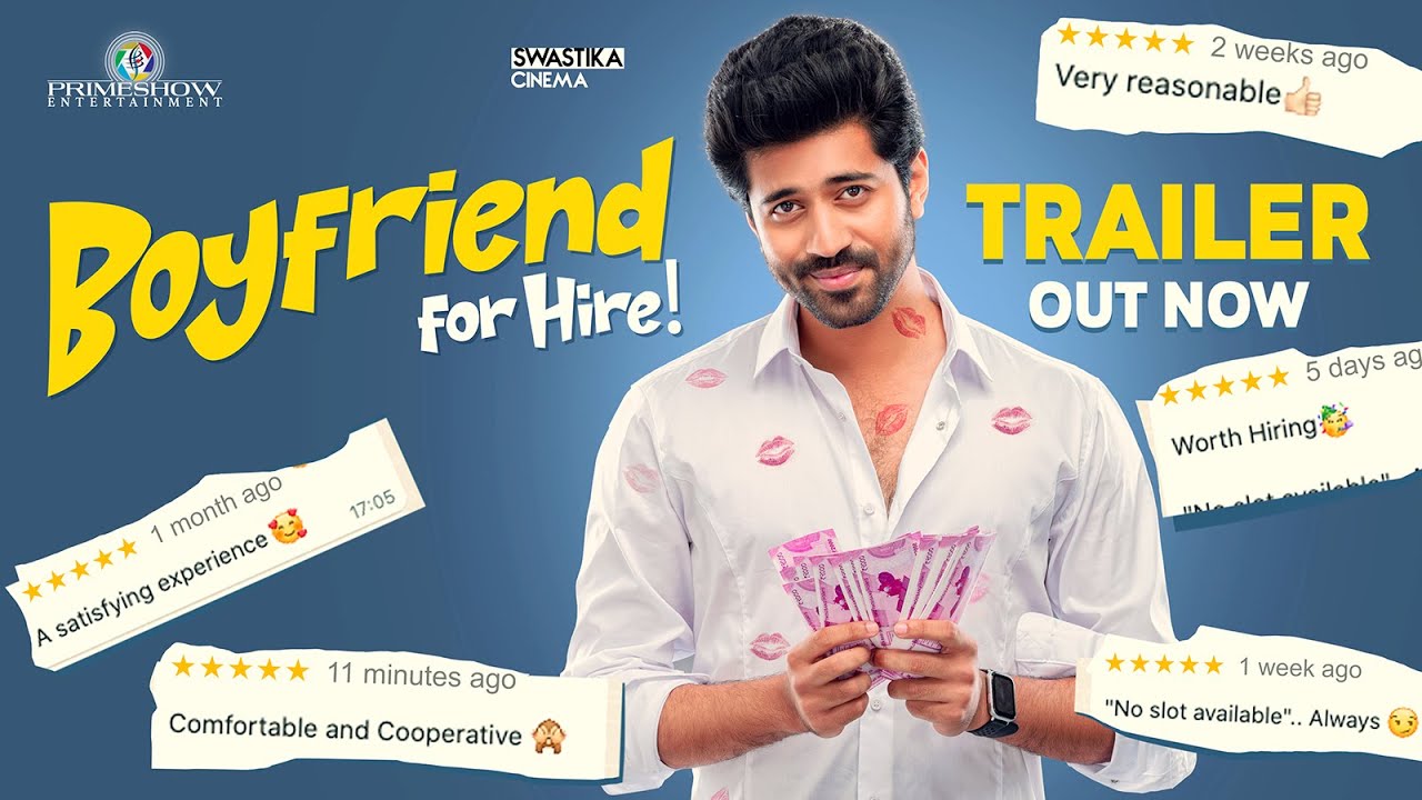 Boyfriend For Hire Trailer | Viswant, Malavika  Gopi Sundar  Santosh Kambhampati