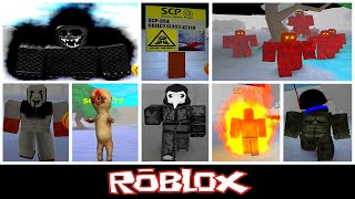 Survive The Disasters SCPs By LegendOfBaconss [Roblox]