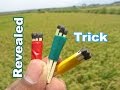 Magic Trick with Matches Secret Revealed- Easy Tutorials