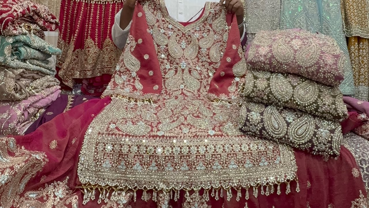 সবচেয়ে কমদামে সবচেয়ে সুন্দর এক্সক্লুসিভ ডিজাইনার আনারকলি ফারসি থ্রিপিস হিডেন পাইকারী দোকান থেকে 