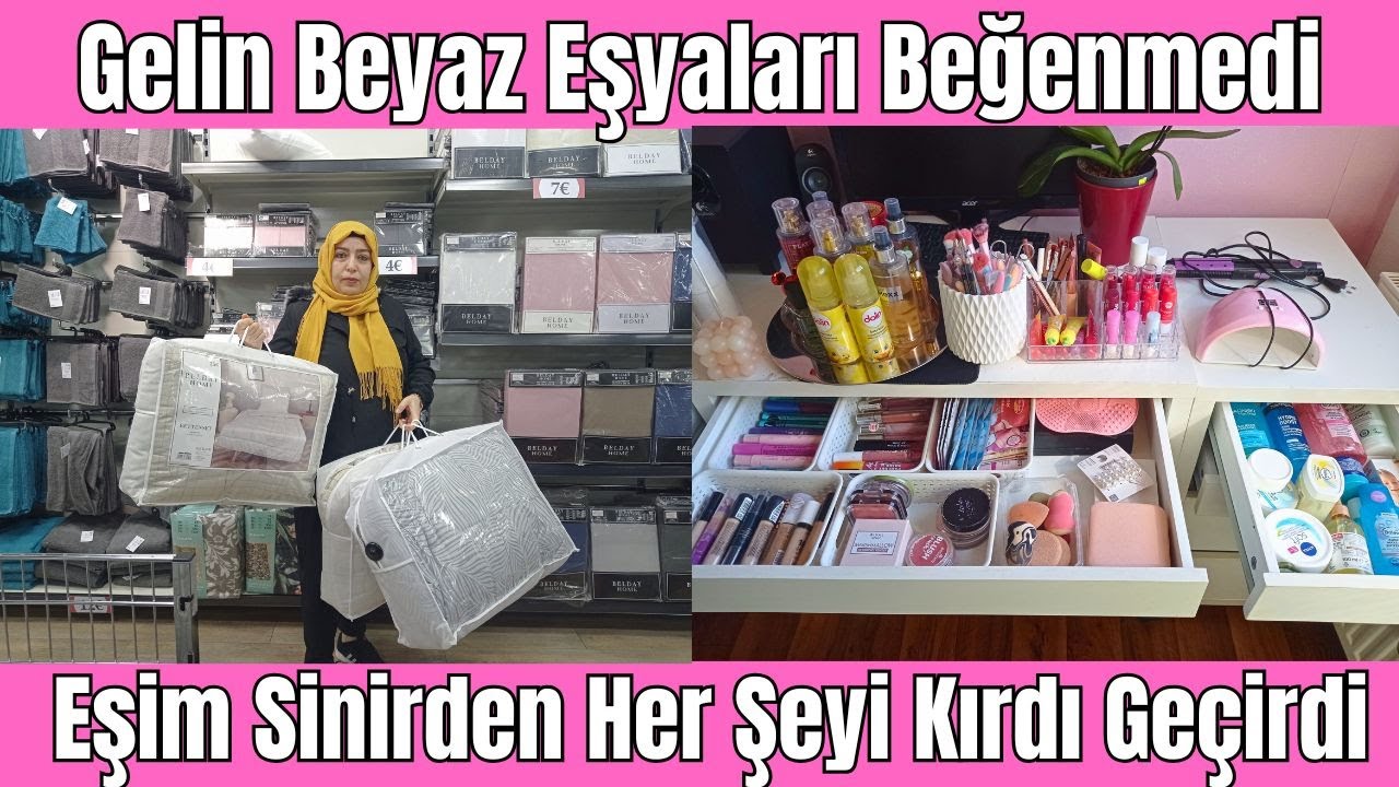 Gelin Beyaz Eşyaları Beğenmedi🔴 Eşim Sinirden Her Şeyi Kırdı Geçirdi