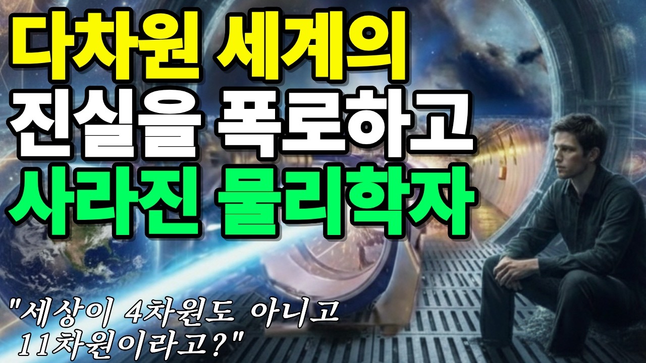 다차원 우주의 진실을 폭로하고 사라진 물리학자 