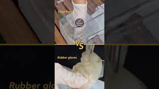 Toilet Paper Vs Rubber Gloves – Will It Break Down? 5/9
