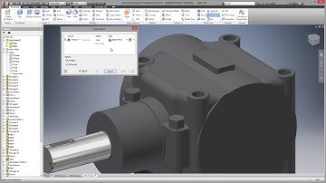 Autodesk Inventor. Rule based fillet.