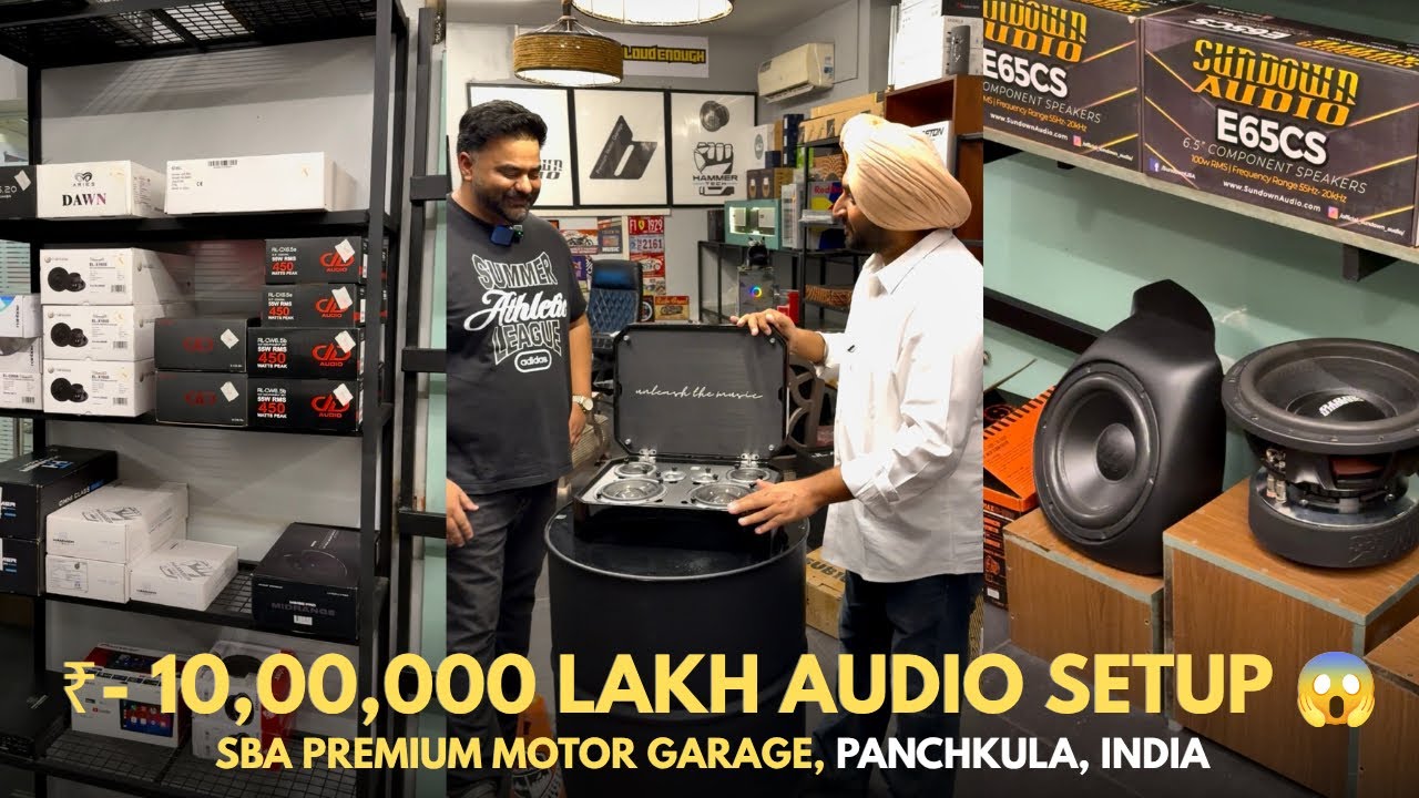 ⁣₹ 10 Lakhs Audio Setup | @sbamechanics  , Chandigarh, India 