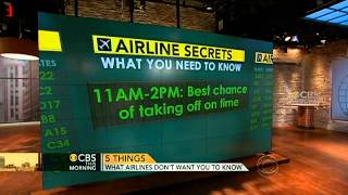 Famous Five things the airlines won't tell you Wealth