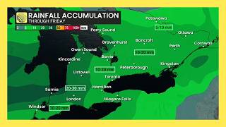 Much-needed rain in Ontario followed by prime fall colour conditions | #forecast screenshot 5
