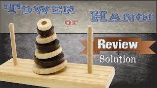 The GRUELING Tower of Hanoi WOODEN PUZZLE from Puzzle Master screenshot 5