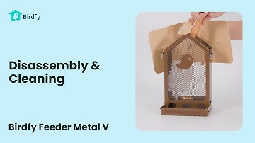 Disassembly & Cleaning - Birdfy Feeder Metal V Tutorial