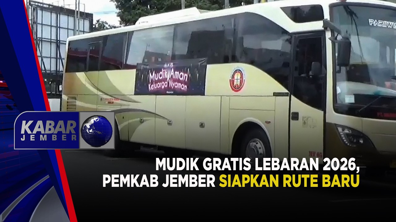 Mudik Gratis Lebaran 2026, Pemkab Jember Siapkan Rute Baru | KABAR JEMBER