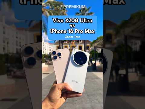 Vivo X200 Ultra vs iPhone 16 Pro Max PHOTO BATTLE: Zoom Test!