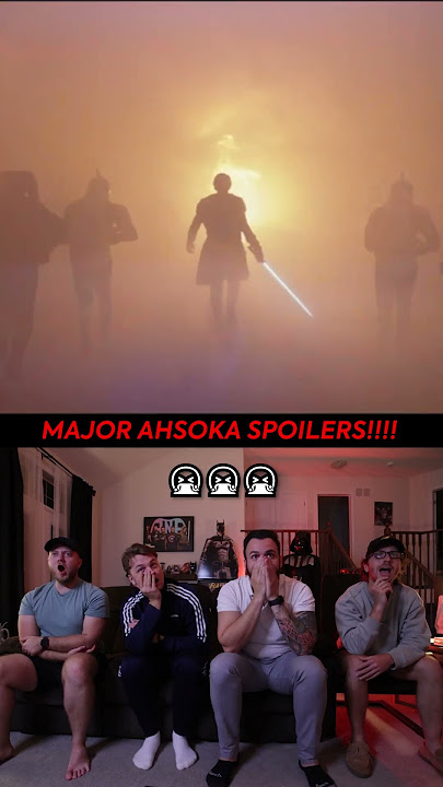 AHSOKA EP.5 CRAZIEST MOMENTS REACTION!!! 🤯🤯 #shorts