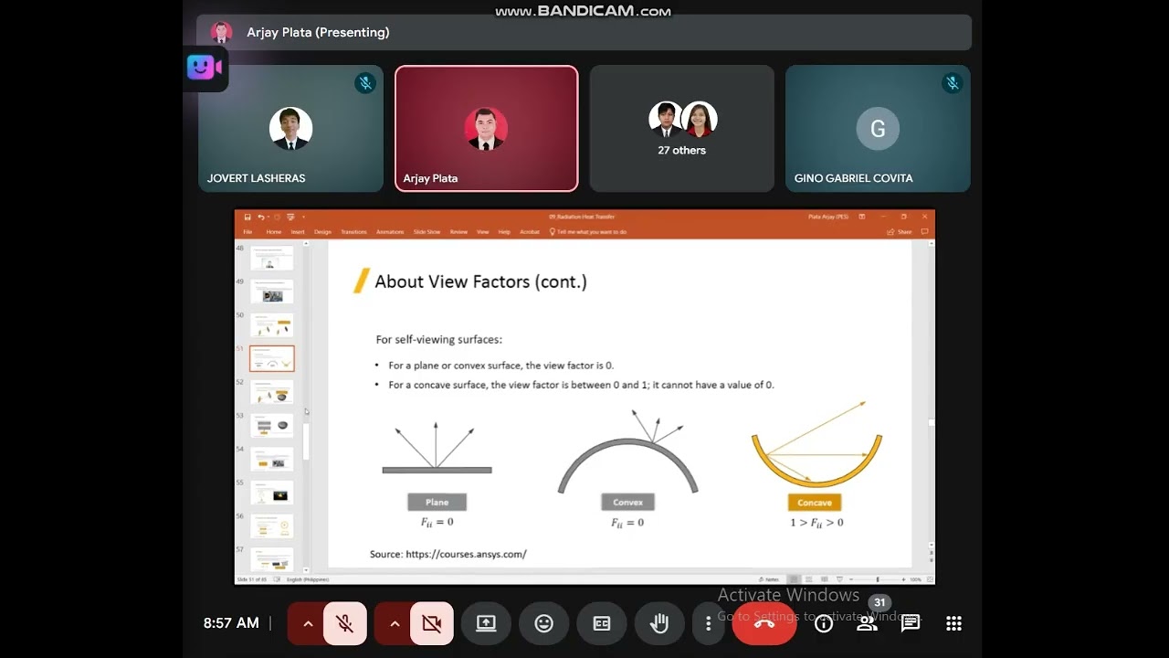 HEAT TRANSFER - MODULE 8 - RADIATION HEAT TRANSFER - LAST MEETING