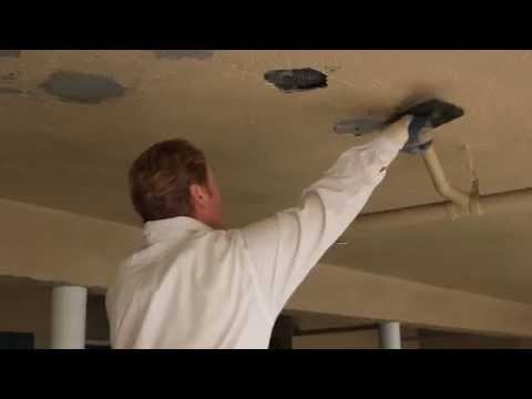 How-to fix holes in exterior stucco ceilings, Repair holes in exterior stucco ceilings