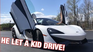 LEARNING HOW TO DRIVE IN A $200,000 DOLLAR CAR!