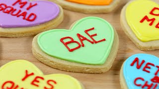 VALENTINES HEART COOKIES 💕