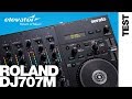 Roland dj707m  dj controller  test