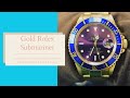 Gold Rolex Submariner-Helpful hints when deciding which generation to buy