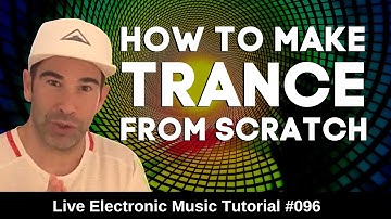 How to make Progressive trance with Sylenth1 + Logic Template | Live Electronic Music Tutorial #096