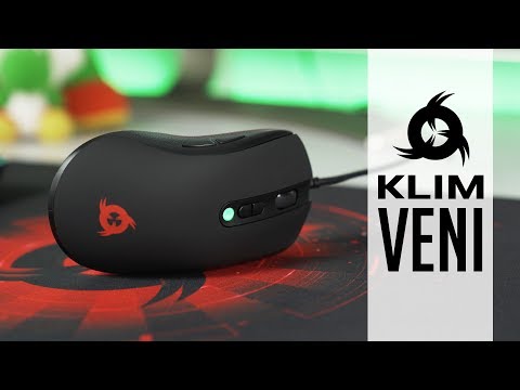 KLIM Veni - El ratón gaming de alto rendimiento creado para jugadores competitivos