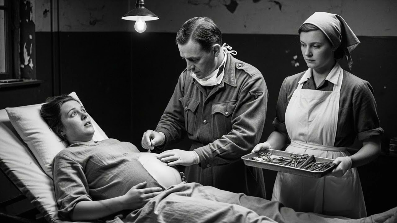 “My Baby Might Be Gone!” – A Pregnant German POW and the British Surgeon Who Defied the Odds | WWII
