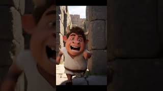 Baby Minotaur Maze Fail Epic Wall Crash! Funny Mythical Creature Moment | Nebula Shots