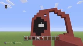 Minecraft - Pixel Art Deadpool Face