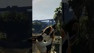 When Bro says he can do stunts #gta #gta5 #ps5