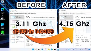 Optimize CPU for Gaming without clocking | Boost CPU Performance and Speed in Windows 11 screenshot 5