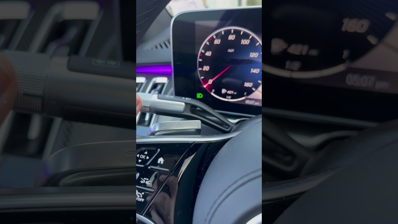 Вот как настроить адаптивный дальний свет в Mercedes 