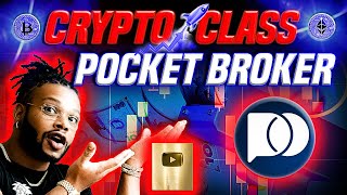🔥 CRYPTO CLASS: POCKET BROKER | TRADE ON SHARES | COMPETITIVE TRADING CONDITIONS | GLOBAL MARKETS